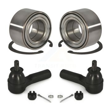 Front Wheel Bearing And Tie Rod End Kit For Ford Escape Mazda Tribute Mercury Mariner K77-100023