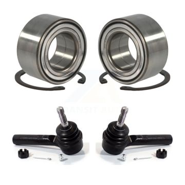 Front Wheel Bearing And Tie Rod End Kit For Jeep Patriot Compass Dodge Caliber K77-100030