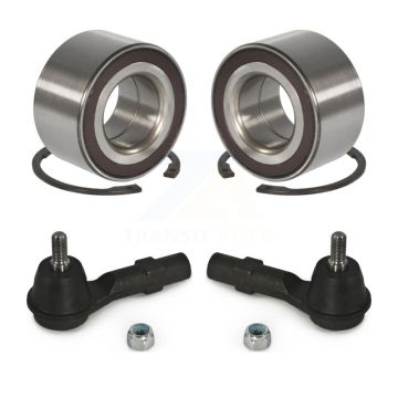 Front Wheel Bearing And Tie Rod End Kit For 2007-2008 Honda Fit K77-100032