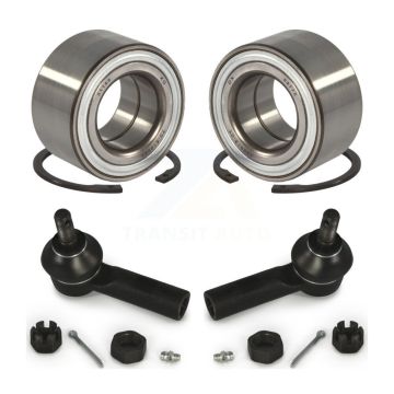 Front Wheel Bearing And Tie Rod End Kit For Toyota Yaris Prius C Scion xD K77-100034
