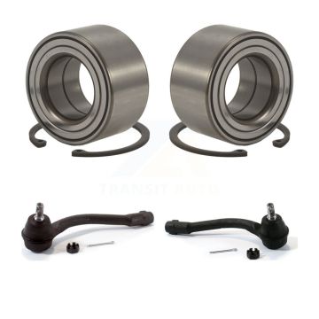 Front Wheel Bearing And Tie Rod End Kit For 2006-2011 Kia Rio Rio5 K77-100054