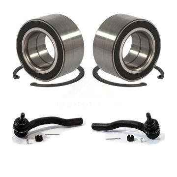 Front Wheel Bearing And Tie Rod End Kit For Ford Edge Lincoln MKX K77-100059