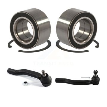 Front Wheel Bearing And Tie Rod End Kit For 2004-2010 Toyota Sienna K77-100062