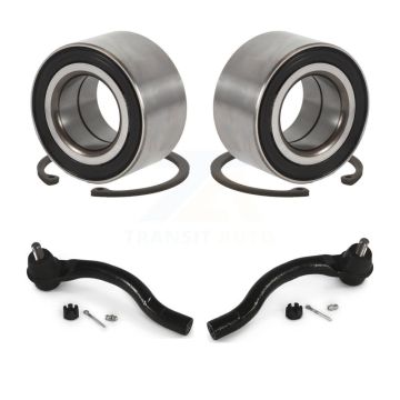 Front Wheel Bearing And Tie Rod End Kit For 2006-2011 Honda Civic 2.0L K77-100065