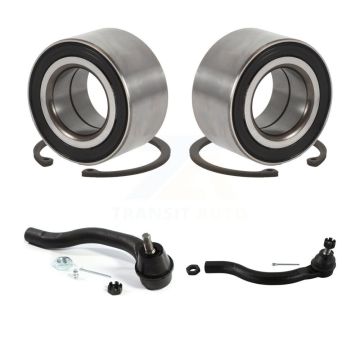 Front Wheel Bearing And Tie Rod End Kit For Honda Accord Acura TSX K77-100066