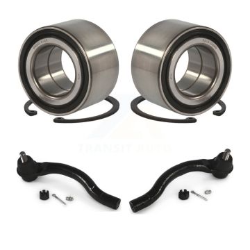 Front Wheel Bearing And Tie Rod End Kit For 2006-2011 Honda Civic 1.3L 1.8L K77-100070