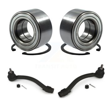 Front Wheel Bearing And Tie Rod End Kit For Hyundai Elantra GT Kia Soul Veloster Coupe EV K77-100073