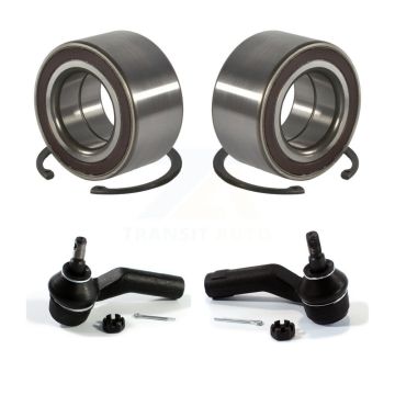 Front Wheel Bearing And Tie Rod End Kit For Mazda 3 5 Sport K77-100075