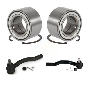 Front Wheel Bearing And Tie Rod End Kit For 2009-2013 Mazda 6 3.7L K77-100077
