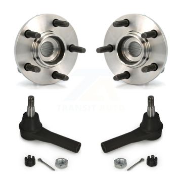 Front Wheel Bearing And Tie Rod End Kit For Ford Taurus Mercury Sable K77-100089