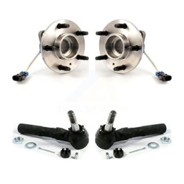 Front Wheel Bearing Tie Rod End Kit For Buick Rendezvous Pontiac Montana Chevrolet Aztek K77-100092