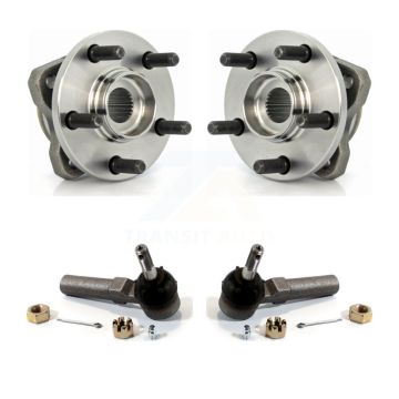Front Wheel Bearing & Tie Rod End Kit For Dodge Caravan Grand Plymouth Voyager Chrysler K77-100094