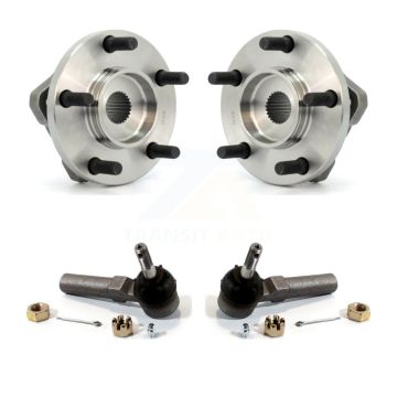 Front Wheel Bearing & Tie Rod End Kit For Dodge Caravan Grand Plymouth Voyager Chrysler K77-100095