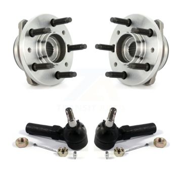 Front Wheel Bearing And Tie Rod End Kit For 1998-2003 Ford Windstar K77-100100