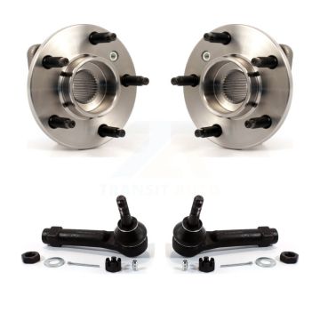 Front Wheel Bearing & Tie Rod End Kit For Chevrolet Pontiac Montana Impala Venture Grand K77-100101
