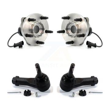 Front Wheel Bearing And Tie Rod End Kit For Chevrolet Cobalt HHR K77-100111