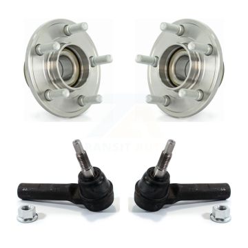 Front Wheel Bearing And Tie Rod End Kit For Dodge Chrysler 300 Charger Challenger Magnum K77-100118
