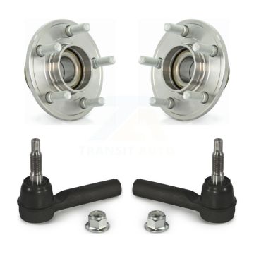 Front Wheel Bearing And Tie Rod End Kit For Dodge Chrysler 300 Charger Challenger K77-100119