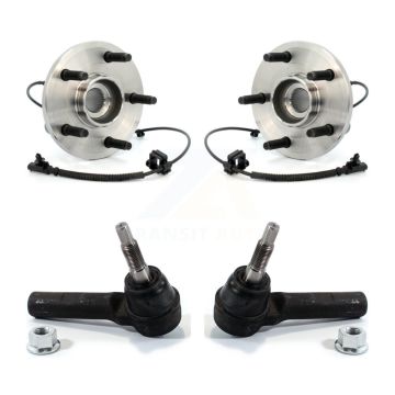 Front Wheel Bearing And Tie Rod End Kit For Dakota Dodge Ram Mitsubishi Raider K77-100121