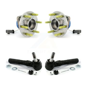 Front Wheel Bearing Tie Rod End Kit For Pontiac Montana Chevrolet Uplander Buick Terraza K77-100122