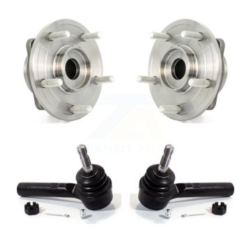 Front Wheel Bearing And Tie Rod End Kit For 2009-2020 Dodge Journey K77-100133