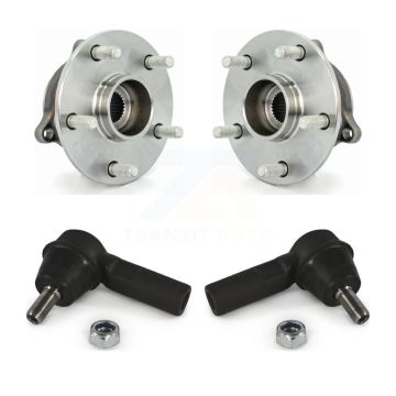 Front Wheel Bearing And Tie Rod End Kit For 2006-2013 Suzuki Grand Vitara K77-100134