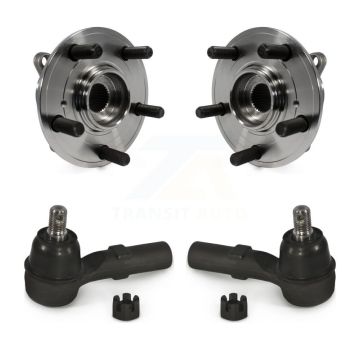 Front Wheel Bearing And Tie Rod End Kit For 2011-2017 Honda Odyssey K77-100135