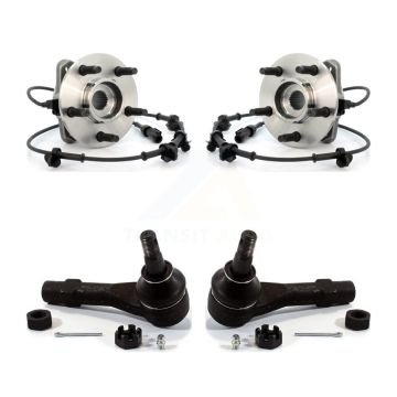 Front Wheel Bearing And Tie Rod End Kit For Ford Ranger Mazda B4000 B3000 K77-100143
