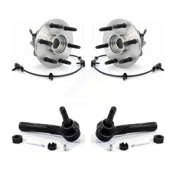 Front Wheel Bearing Tie Rod End Kit For Chevrolet GMC Silverado 1500 Sierra Avalanche XL K77-100150