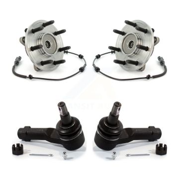 Front Wheel Bearing And Tie Rod End Kit For Ford F-150 4WD K77-100153