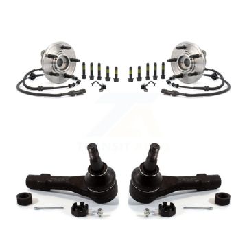 Front Wheel Bearing And Tie Rod End Kit For Ford Explorer Mercury Mountaineer K77-100154