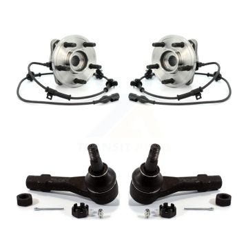 Front Wheel Bearing And Tie Rod End Kit For Ford Ranger Explorer Mazda B4000 Mercury K77-100156