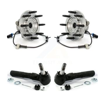 Front Wheel Bearing Tie Rod End Kit For 2007 Chevrolet Silverado 1500 Classic GMC Sierra K77-100161