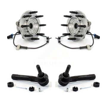 Front Wheel Bearing Tie Rod End Kit For Chevrolet GMC Silverado 1500 Sierra Classic 2500 K77-100162
