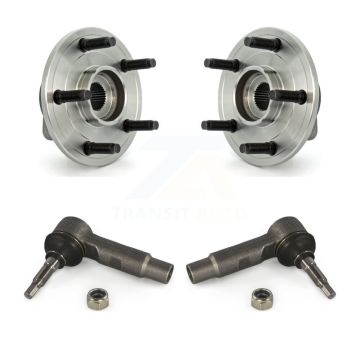 Front Wheel Bearing And Tie Rod End Kit For Dodge Ram 1500 2-Wheel ABS With 5 Lug Wheels K77-100167
