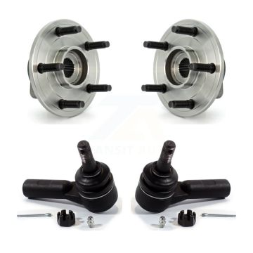 Front Wheel Bearing And Tie Rod End Kit For Dodge Ram 1500 2-Wheel ABS With 5 Lug Wheels K77-100168
