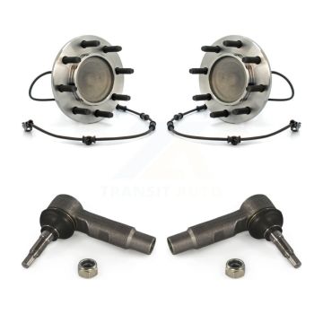 Front Wheel Bearing And Tie Rod End Kit For 2003-2005 Dodge Ram 2500 3500 RWD K77-100175
