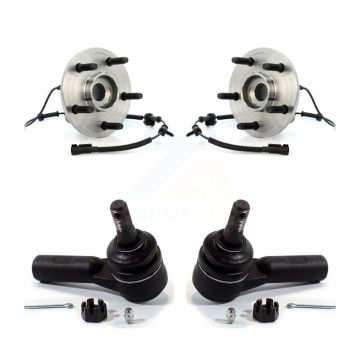 Front Wheel Bearing And Tie Rod End Kit For Dodge Ram 1500 K77-100183