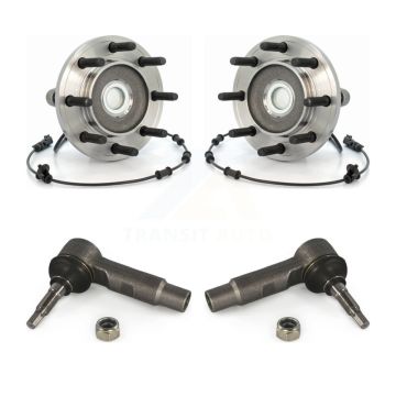 Front Wheel Bearing And Tie Rod End Kit For Dodge Ram 2500 3500 RWD K77-100184