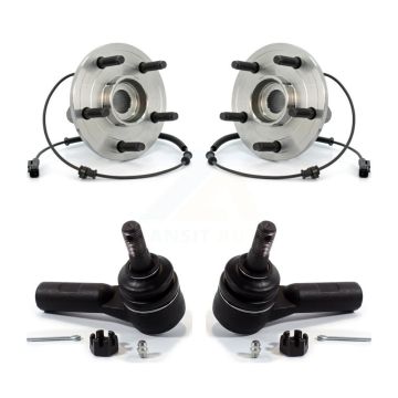 Front Wheel Bearing And Tie Rod End Kit For Dodge Ram 1500 K77-100185