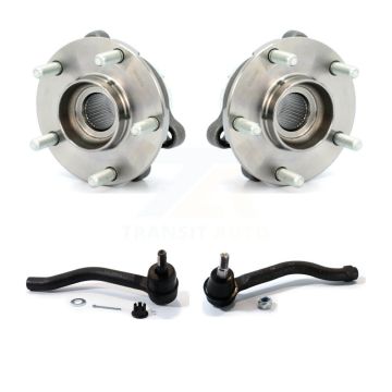 Front Wheel Bearing And Tie Rod End Kit For Nissan Altima Maxima K77-100202