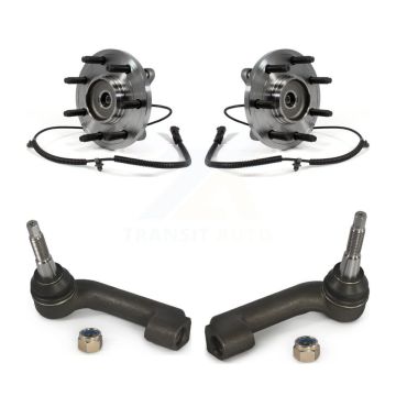 Front Wheel Bearing And Tie Rod End Kit For Ford F-150 With 7 Lug Wheels K77-100206