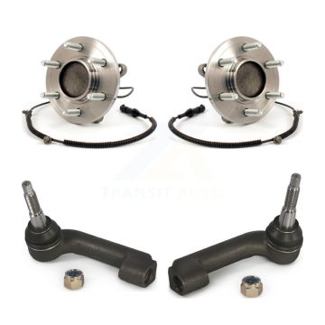 Front Wheel Bearing And Tie Rod End Kit For Ford F-150 K77-100214