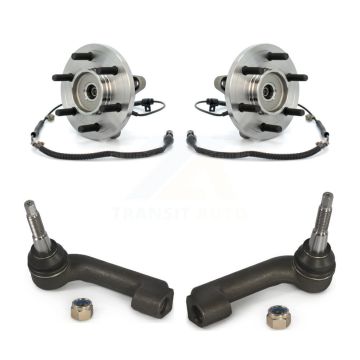 Front Wheel Bearing And Tie Rod End Kit For Ford F-150 K77-100216