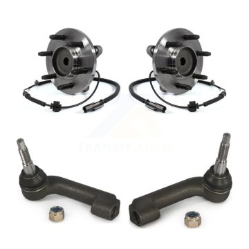 Front Wheel Bearing And Tie Rod End Kit For Ford F-150 Expedition Lincoln Navigator K77-100218
