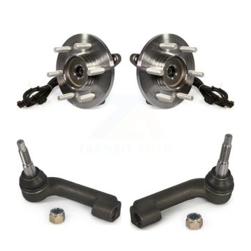 Front Wheel Bearing And Tie Rod End Kit For Ford F-150 K77-100220