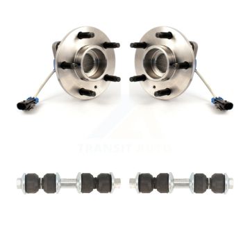 Front Hub Bearing Assembly Link Kit For Chevrolet Impala Buick Pontiac Grand Prix Montana K77-100231
