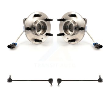 Front Hub Bearing Assembly Link Kit For Pontiac Grand Prix Buick LaCrosse Montana Allure K77-100234