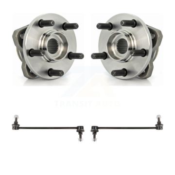 Front Hub Bearing Assembly & Link Kit For Dodge Caravan Grand Plymouth Voyager Chrysler K77-100235