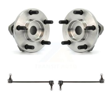 Front Hub Bearing Assembly And Link Kit For Dodge Grand Caravan Chrysler Town & Country K77-100236
